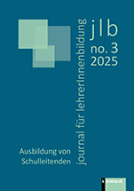 Cover jlb 03/2025: Ausbildung von Schulleitenden